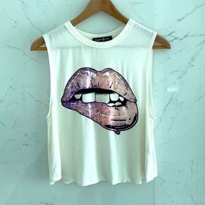 Hippie Chic Lip shirt